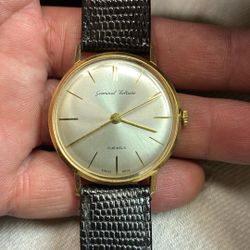 14k Gold Men Watch