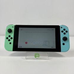 Nintendo Switch v2 Video Game Console HAC-001(-01)  Animal Crossing Edition