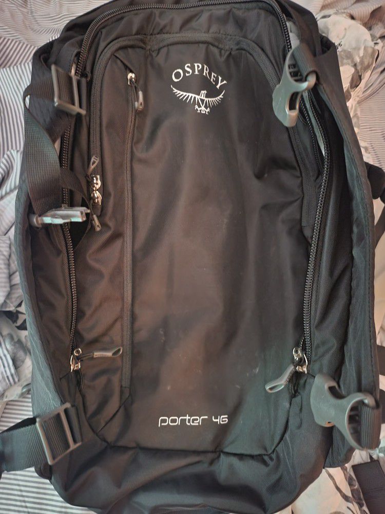 Osprey Porter 46 Travel Backpack Almost new!
