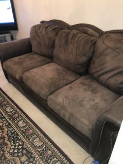 Brown Couches Set (1 Loveseat and 2 Sofas)