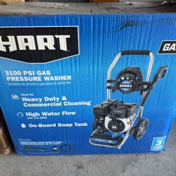 Hart 3,100 PSI Gas Pressure Washer 
