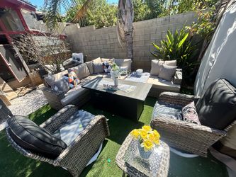 Patio furniture set outdoor new in the box