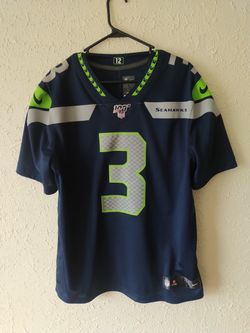 On Field Russell Wilson Jersey (Large)