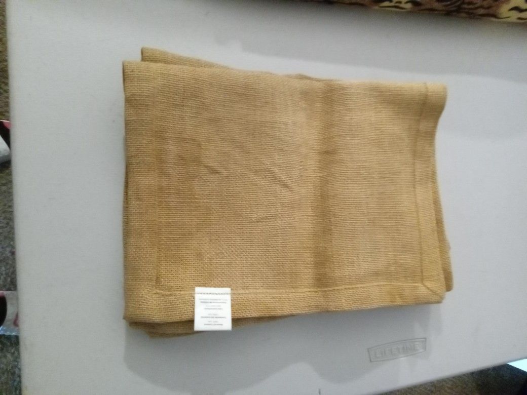 Burlap Placemats