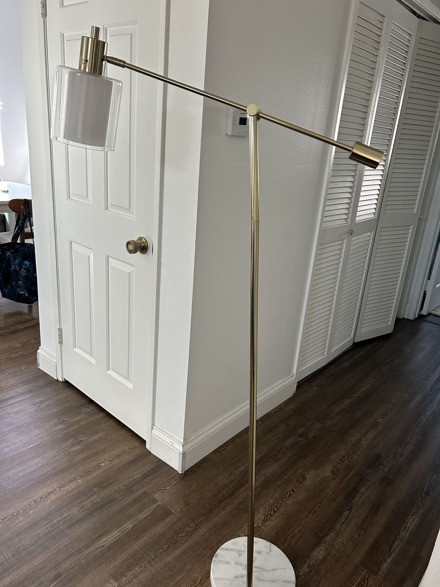 Marble Base Floor Lamp Adjustable