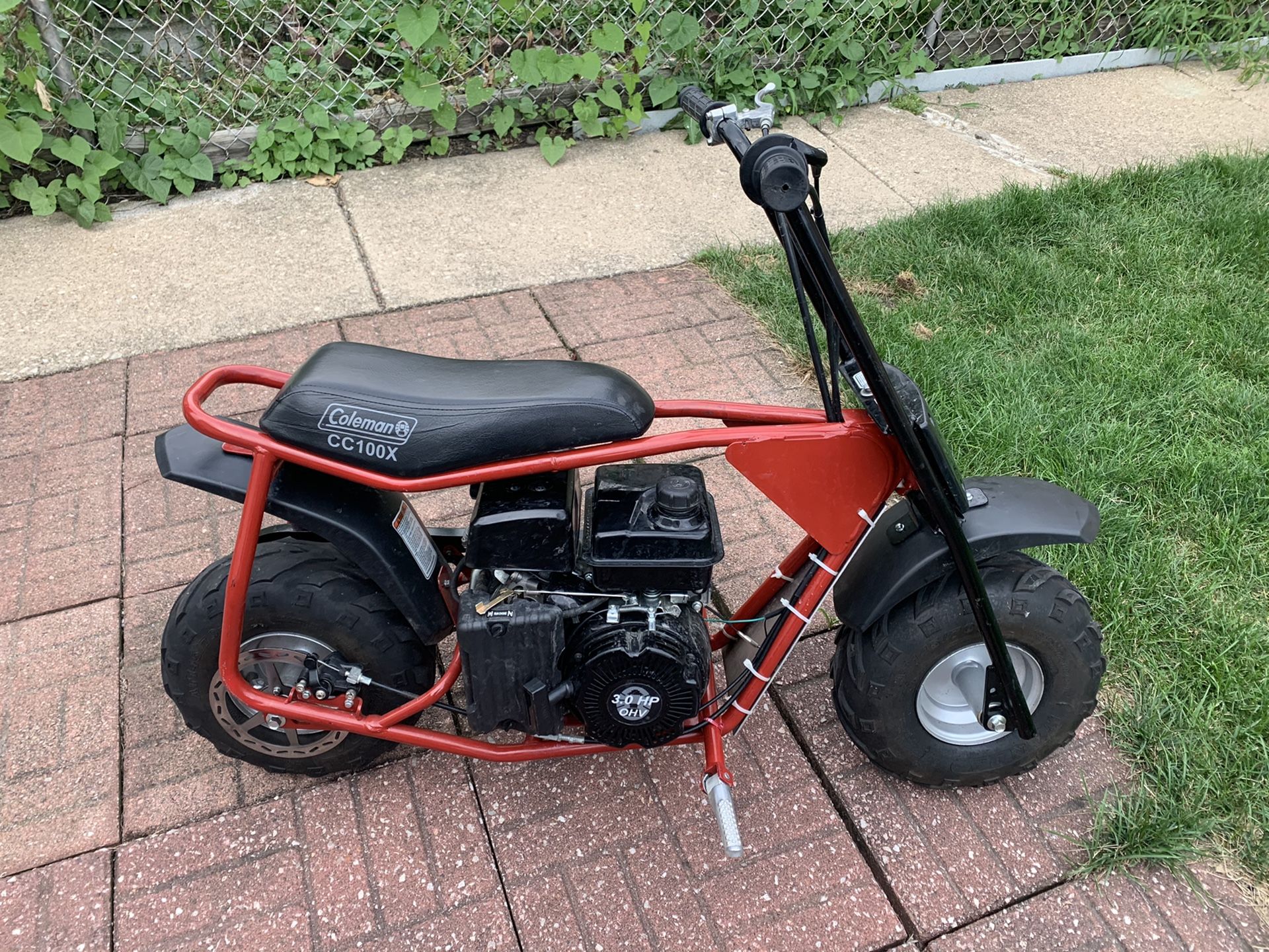 Coleman mini bike