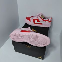 Nike Dunk Low SE "Pink Valentine" 7y Brand New no Box.