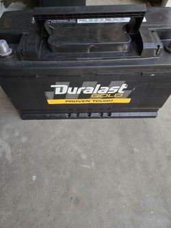 Battery Duralast  gold