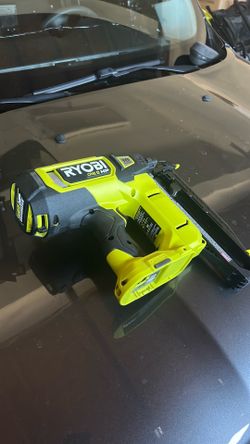 RYOBI ONE+ 18V AirStrike 16-Gauge Cordless Finish Nailer with battery