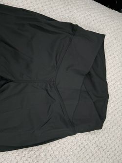 Leggings crossover V-shaped waistband