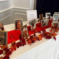 X6 Red Satin Table Runners