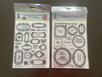 Rubber Stamps Lot - Brand New