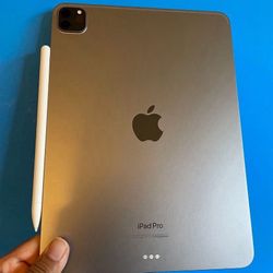 128GB Apple IPad Pro 11” 4th Generation (2022 Model / M2 chip ) with Keyboard, pen & Accessories (256gb /512GB) 