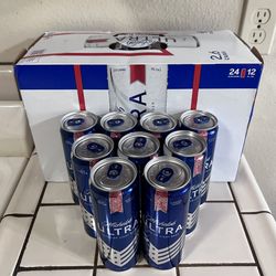New 34 Cans Ultra beer