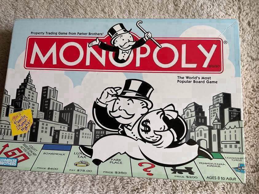 Monopoly game - $15