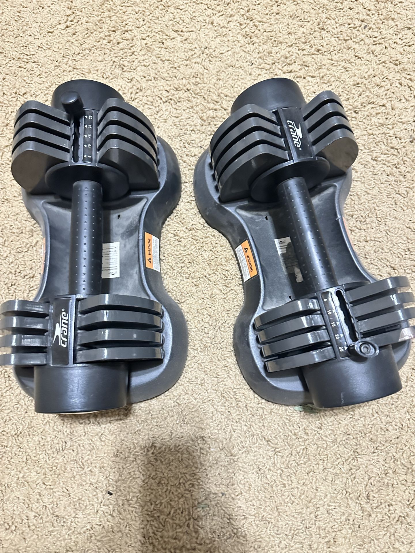 Aldi Crane Adjustable Weights!