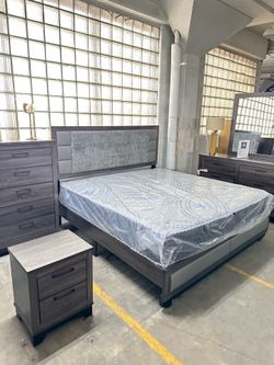 4 piece bedroom set bf Mr dr ns