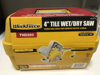 Workforce THD250 4 Tile Wet Dry Saw for Sale in Poway CA OfferUp