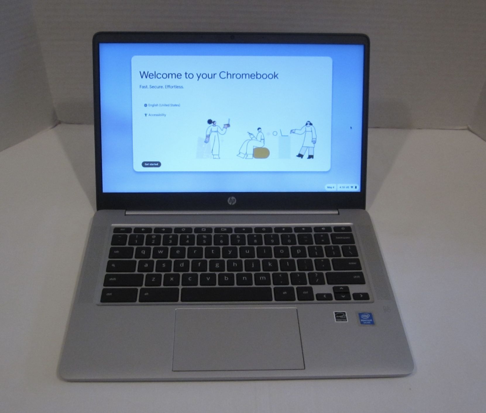 Like-New Condition HP 14" Chromebook - Touchscreen