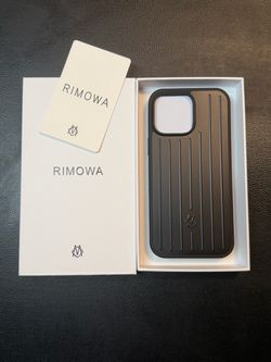 RIMOWA iPhone 16 PRO MAX Aluminum Silver Case