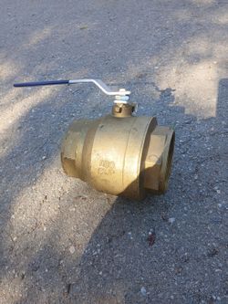 4" Brass Ball Valve