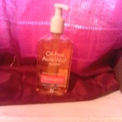 Oil-FreeAcne wash Neutrogena