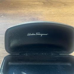 Salvatore Ferragamo Hard Clamshell Eyeglass Case
