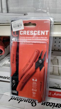 C CRESCENT 4" PRECISION MINIATURE WIRE CUTTER & PLIERS SET