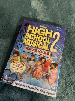 Signed High school Musical DVD Case 