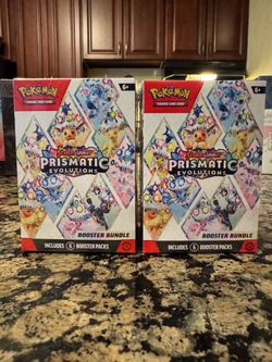Pokemon TCG Prismatic Evolutions Booster Bundles