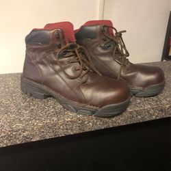 Wolverine Steel Toe Boots Size 9 1/2