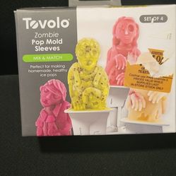 HALLOWEEN Set Of Pop Mold Sleeves