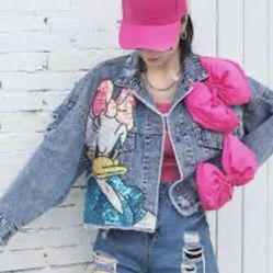 Daisy Duck Jean Jacket - Disney Jean Jacket