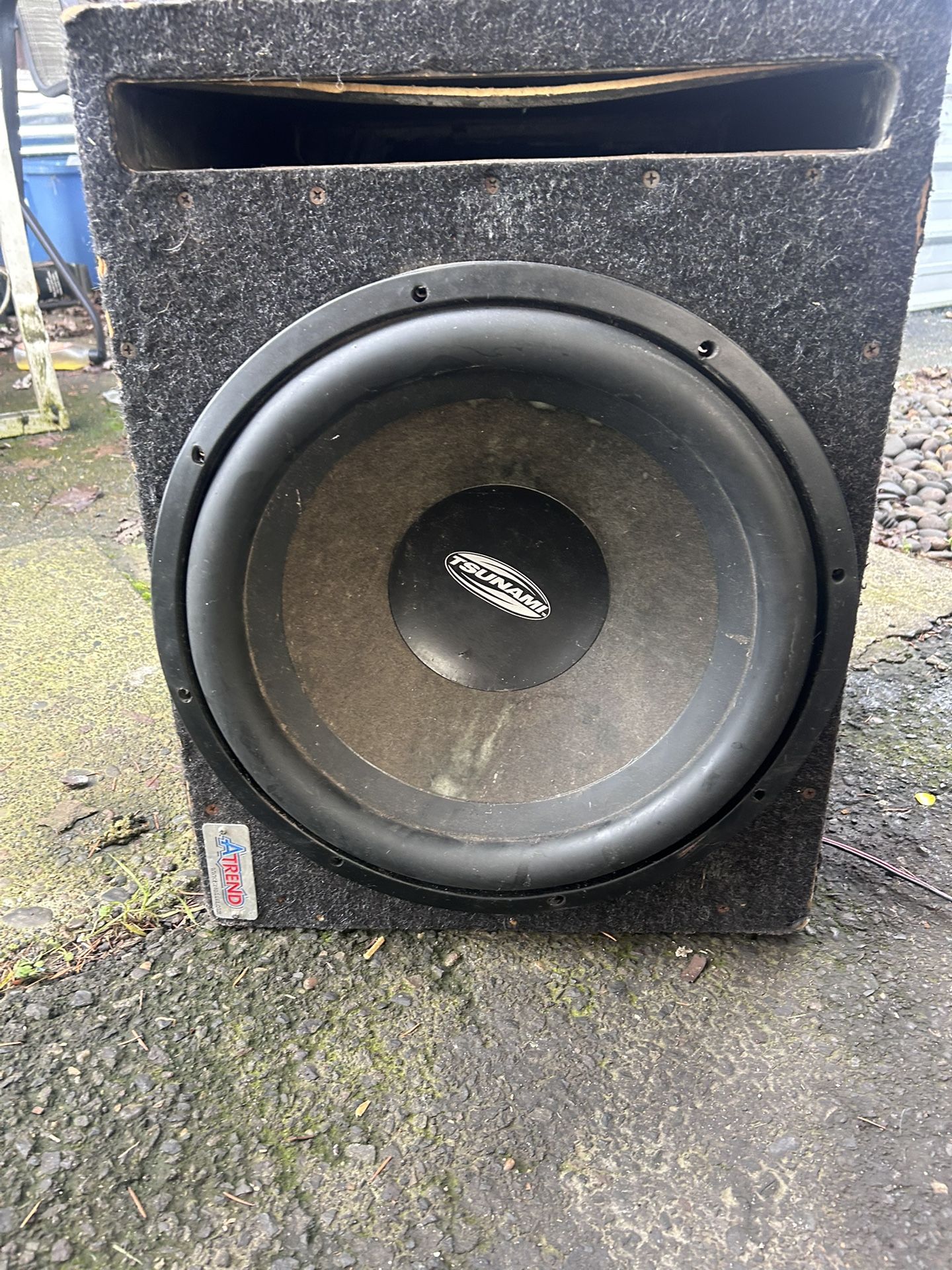 15inch Subwoofer Set Up