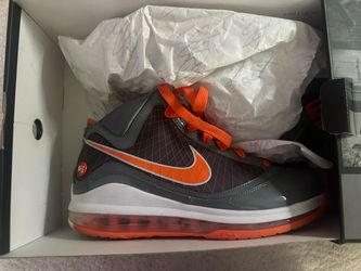 Nike Air Max LeBron VII P.S. Playoff Size 9 407639-002 Black Red OG Box
