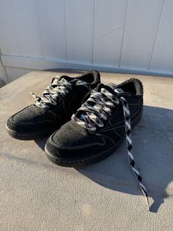 Travis Scott x Air Jordan 1 Low OG SP "Black Phantom"