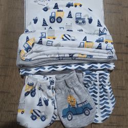 Infant Beanie And Mittens
