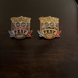 Pokemon Go Fest 2025 Pins