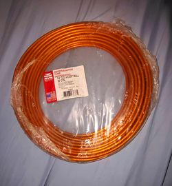 NEW Mueller Streamline 1/4" x 50' Copper Refrigeration Tubing Coil