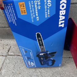 Kobalt Chain Saw