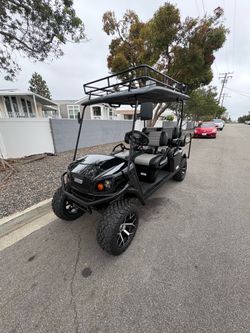 2017 E-Z-GO L6 Lithium Street Legal Golf Cart