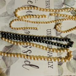 Gorgeous strands of pearls