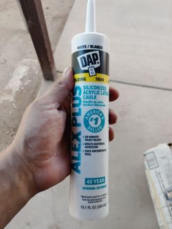 Dap caulking blanco