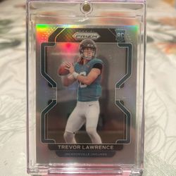 2021 Trevor Lawrence, Silver Prizm Rookie card 🔥