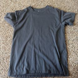 One brand blank gray tee