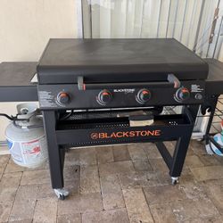 Blackstone 36" Original Griddle with Hard Cover 2 -Burner Liquid propane Flat Top Grill