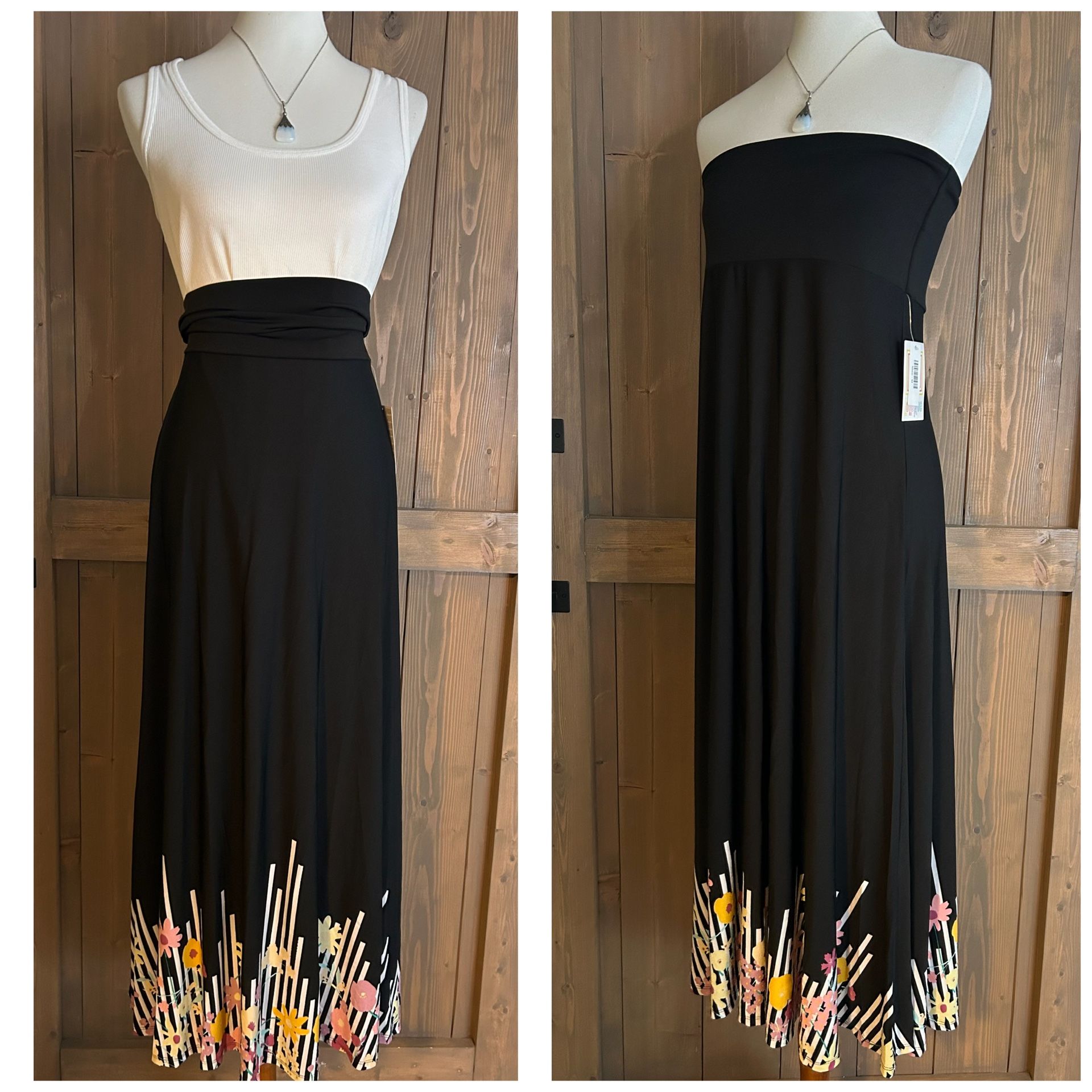 NEW! Lularoe Maxi Skirt/Dress (Med fits 10-12/0X)