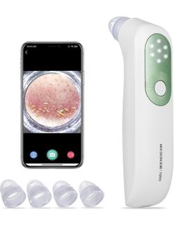 Blackhead Remover Vacuum Pore Cleaner: Blackhead Removal Tool with Camera