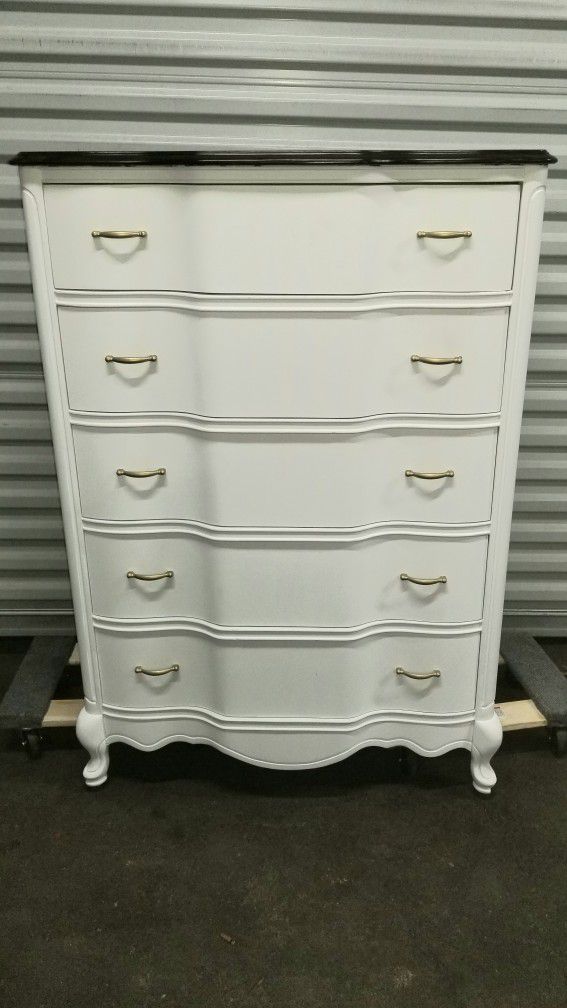 Gorgeous French Provincial Updated Dresser 