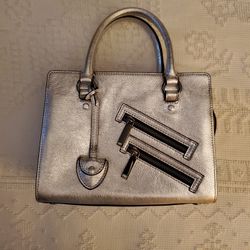Silver Rebecca Minkoff Shoulder / Crossbody Bag